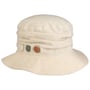 Side Buttons Linen Hat by Lierys beige