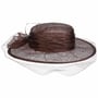Liorenne Sinamay Occasion Hat by McBURN brown