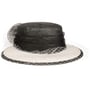 Avellira Sinamay Occasion Hat by McBURN white-black