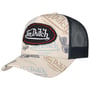 Used Patch Trucker Cap by Von Dutch cream white