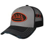 Distressed Brim Trucker Cap by Von Dutch grey-black
