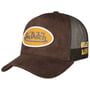 Faux Suede Front Cap by Von Dutch dark brown