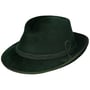 Haarfilz Hut dark green
