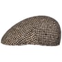 Parigi Alpaca Flat Cap by Borsalino brown-beige