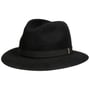 Forest Pack Away Hat by Borsalino black-black