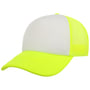 70s Rapper Mesh Cap neon yellow