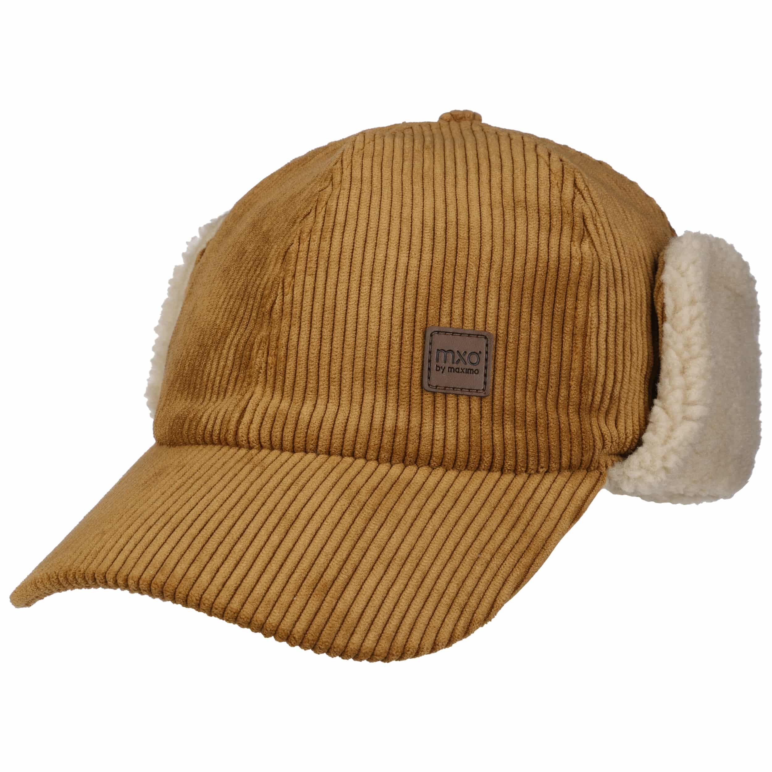 Corduroy cap with store ear flaps