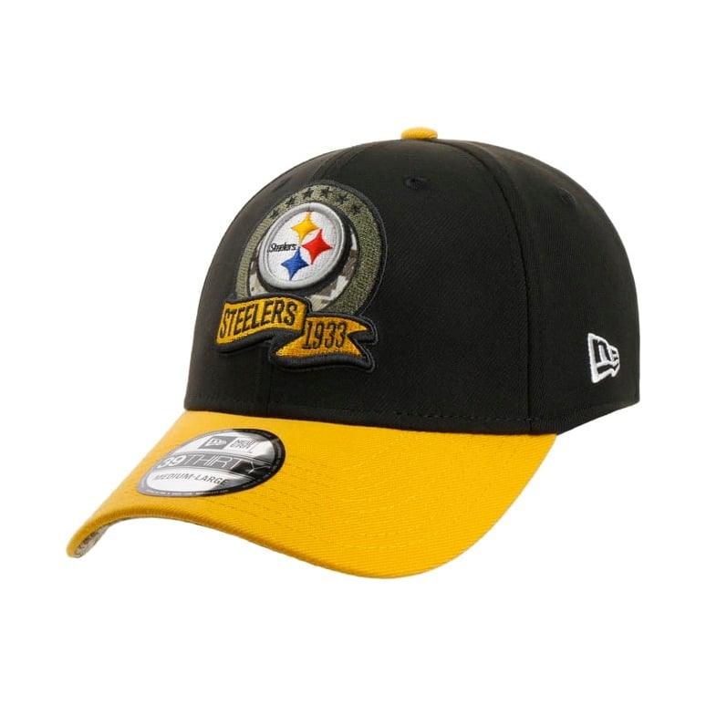 Black on black steelers hat online