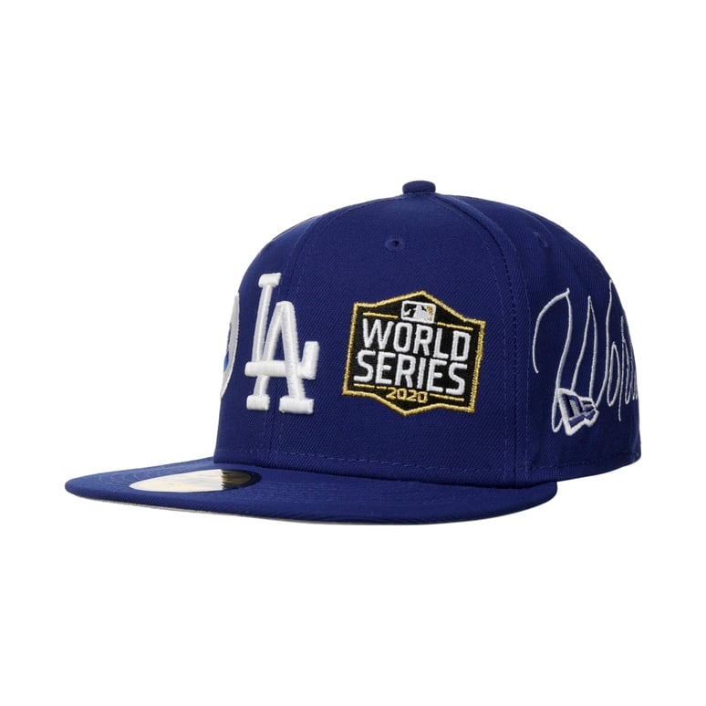 59Fifty MLB World Series Dodgers Cap by New Era