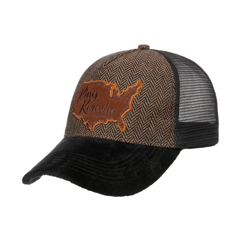 Brown trucker hat online