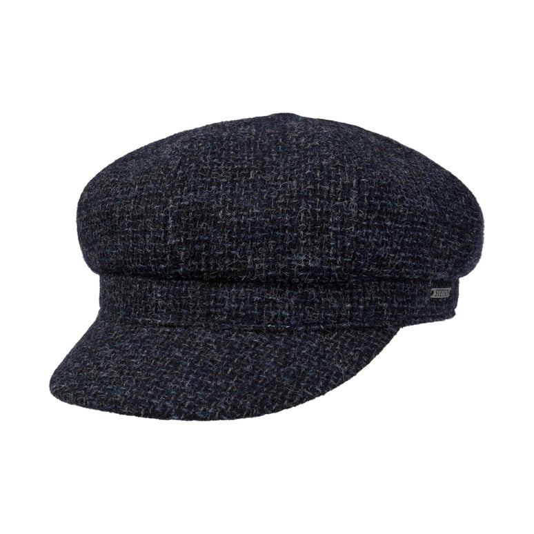 Classic Tweed Newsboy Cap by Stetson