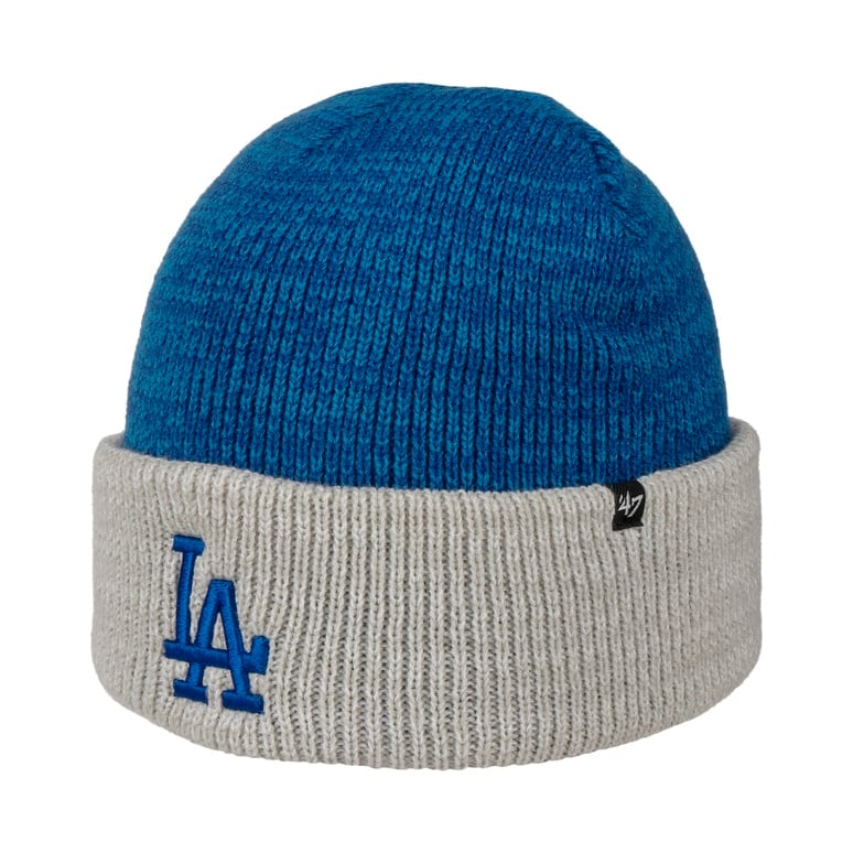 MLB Dodgers Twotone Beanie Hat by 47 Brand