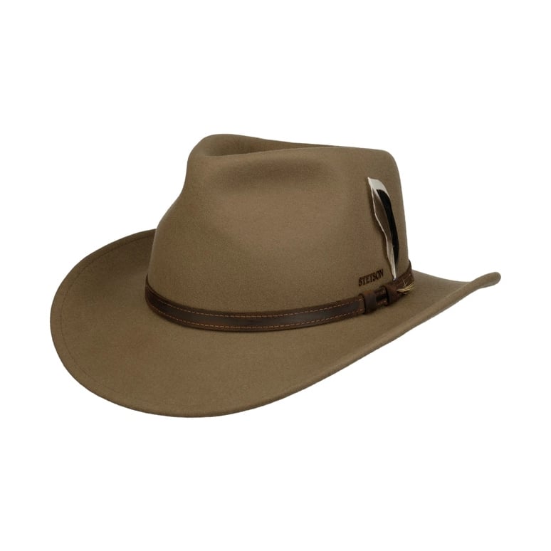 Stetson crushable wool hat online