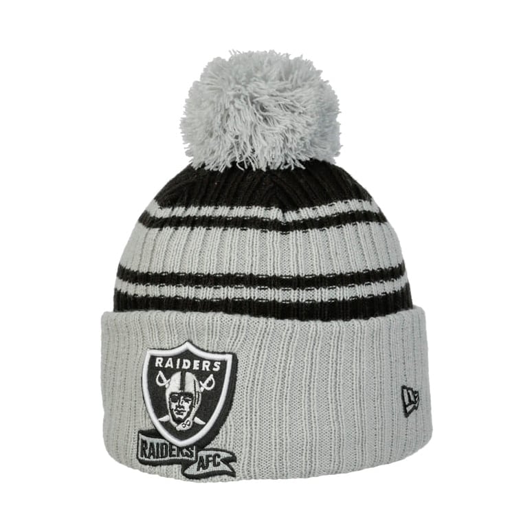 NFL 22 SPRTKNT Raiders Beanie Hat by New Era 34.95