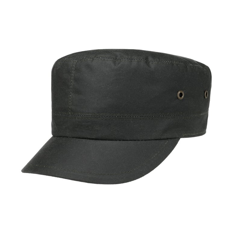 Waxed Army Cap by Lierys