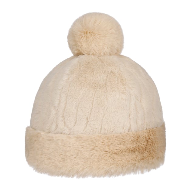 Fake Fur Pompom Hat by Seeberger - £49.95
