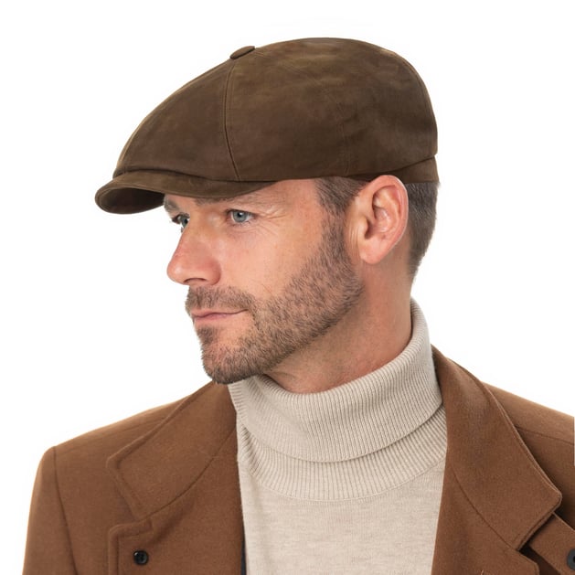 Hatteras Oily Goat Flat Cap by Stetson - £199.00