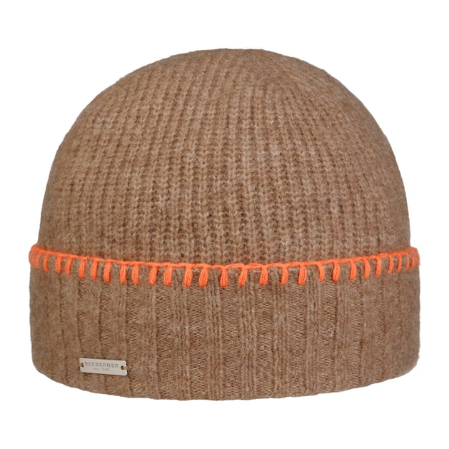 Lamalea Beanie Hat with Cuff by Seeberger - £53.95