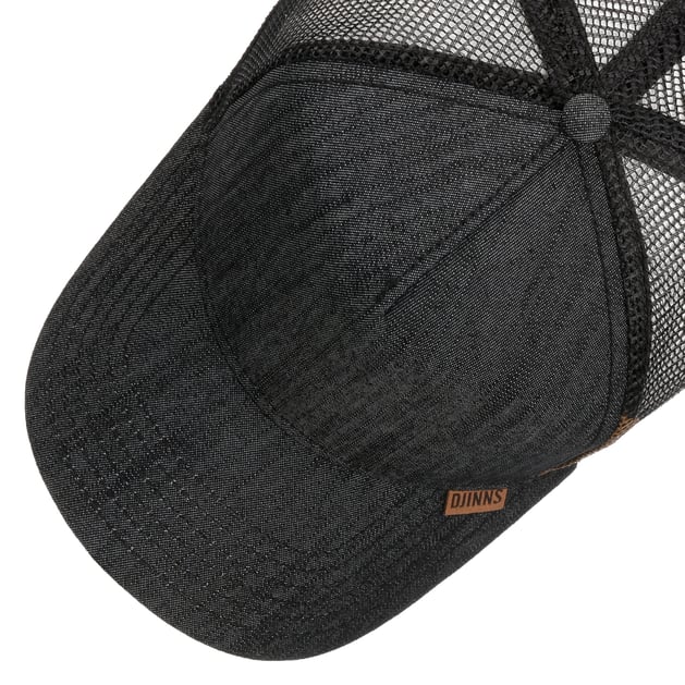 Linen Snapback Mesh Cap by Djinns - £22.95