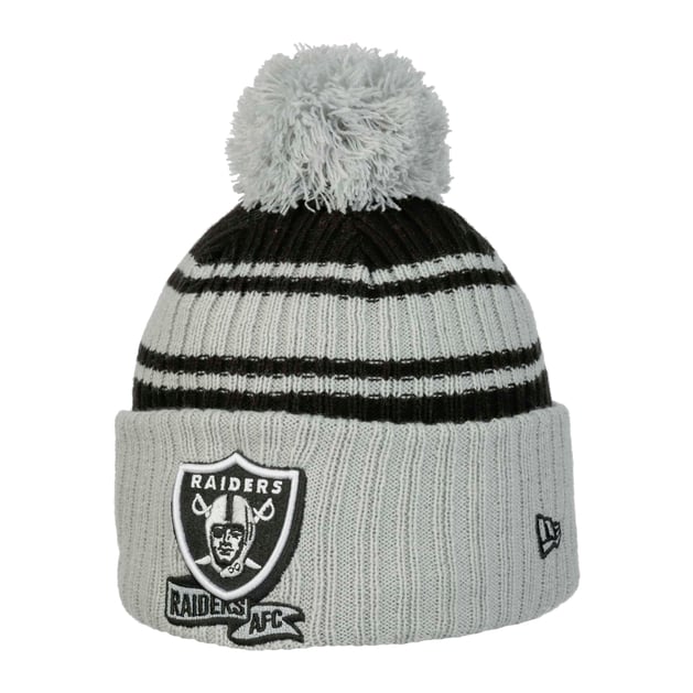 NFL 22 SPRTKNT Raiders Beanie Hat by New Era - £35.95