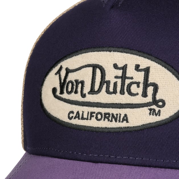 Tricolour Oval Logo Cap by Von Dutch - £30.95