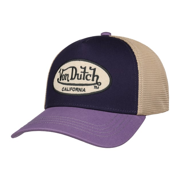 Tricolour Oval Logo Cap by Von Dutch - £30.95
