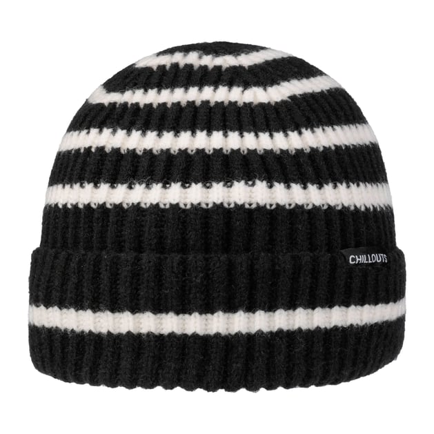 Artex Trendy Striped Beanie - Warm Winter Knit Hat, Red & White Stripes (One Size) - View #10