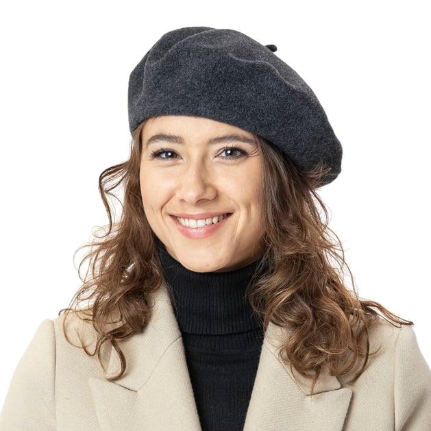 Virgin Wool Beret for Women by Seeberger - £26.95