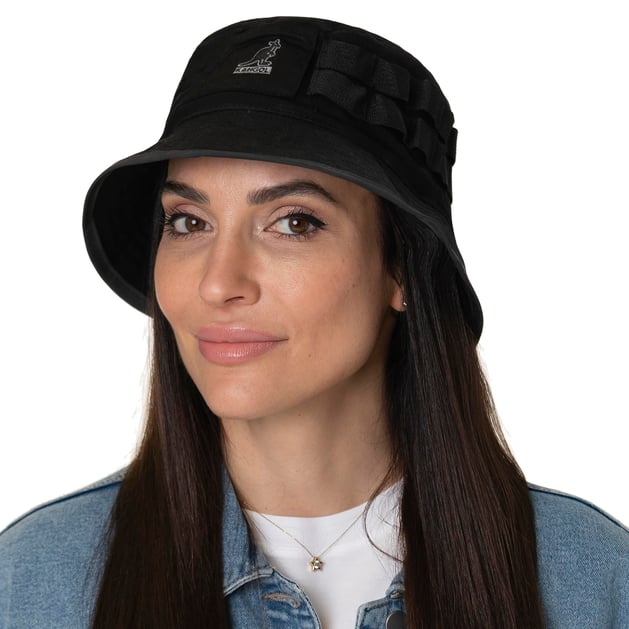 Waxed Utility Bucket Cotton Hat by Kangol - £47.95